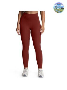 High Waisted Yoga Leggings Tummy Control Ruching Ankle Active Pants